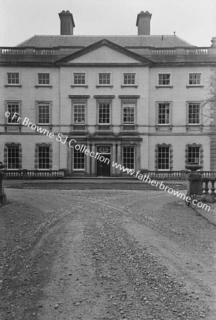 HOUSE NORTH FRONT FROM AVENUE